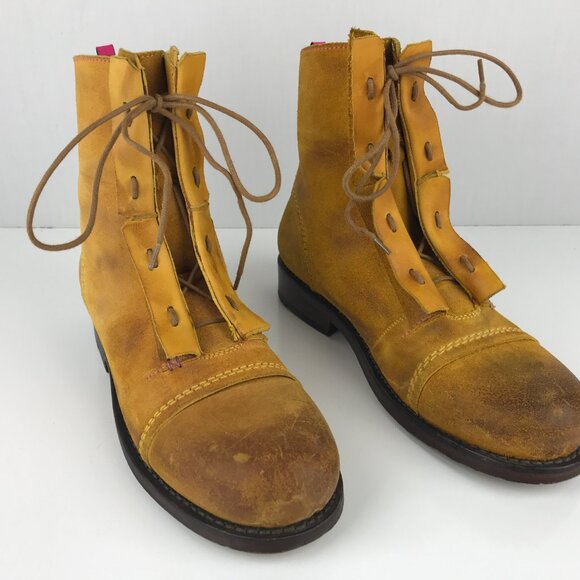 Ted Baker Mens Boots TBM583 Tan Suede Lace Up Ankle Boots Size US 9 UK 8 EU‎ 42 main image 8